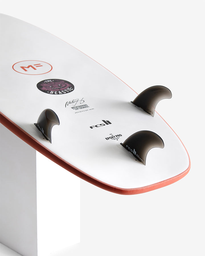 MF BEASTIE EPOXY LAM - RUST – MICK FANNING SOFTBOARDS AUS