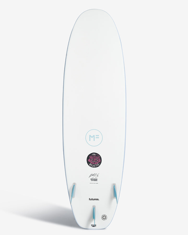 MF BEASTIE EPOXY LAM - SKY BLUE – MICK FANNING SOFTBOARDS AUS