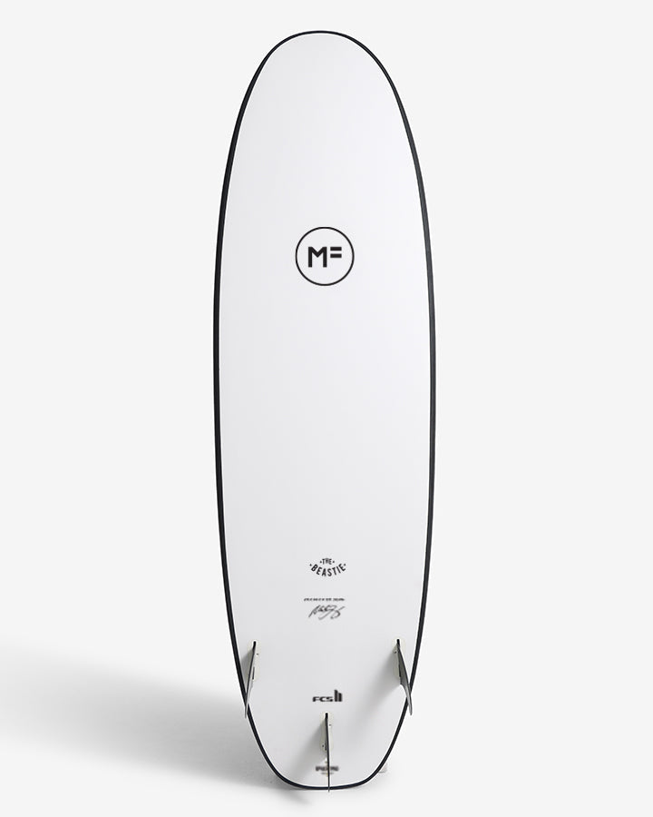 BEASTIE EPOXY PRO - BLACK/CHARCOAL FCSII – MICK FANNING SOFTBOARDS AUS