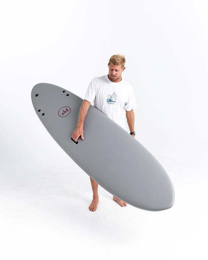 ALLEY CAT SUPER SOFT GREY/GREY FCSII – MICK FANNING SOFTBOARDS AUS
