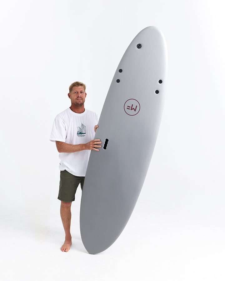 ALLEY CAT SUPER SOFT GREY/GREY FCSII – MICK FANNING SOFTBOARDS AUS