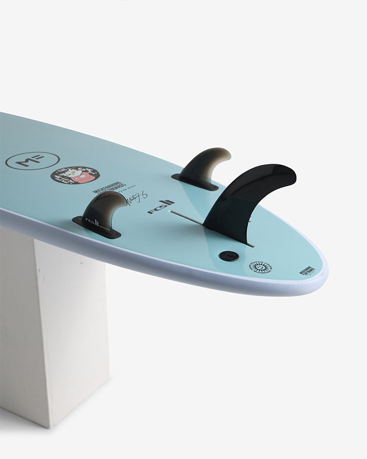 ALLEY CAT SUPER SOFT SKY/TEAL FCSII – MICK FANNING SOFTBOARDS AUS