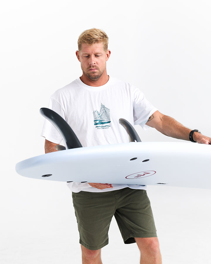 ALLEY CAT SUPER SOFT SKY/TEAL FCSII – MICK FANNING SOFTBOARDS AUS