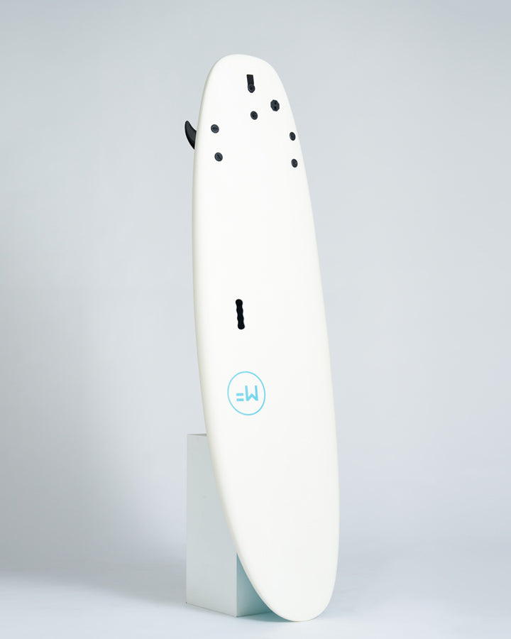 MF BEASTIE SUPERSOFT - WHITE/TEAL – MICK FANNING SOFTBOARDS AUS