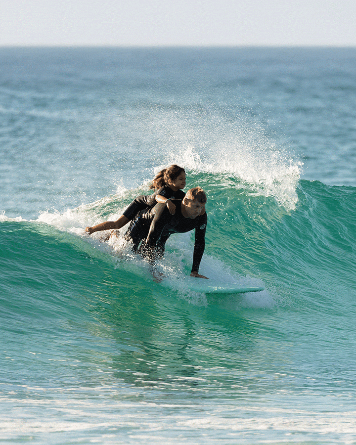 BEASTIE SUPER SOFT - MINT/AQUA FCSII – MICK FANNING SOFTBOARDS AUS