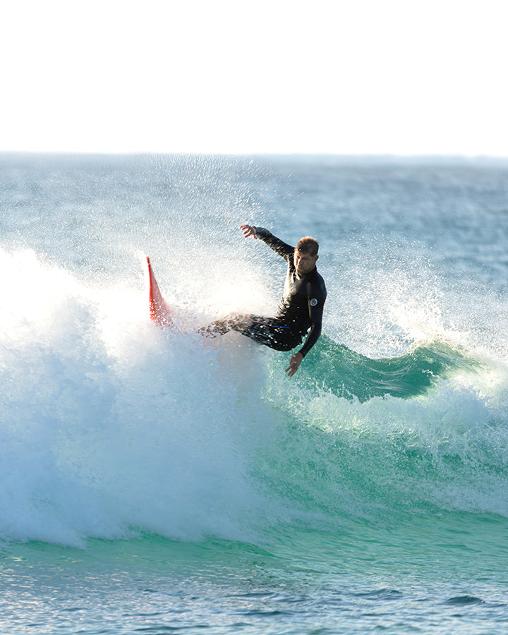 BEASTIE SUPER SOFT - RED/PINK FCSII – MICK FANNING SOFTBOARDS AUS