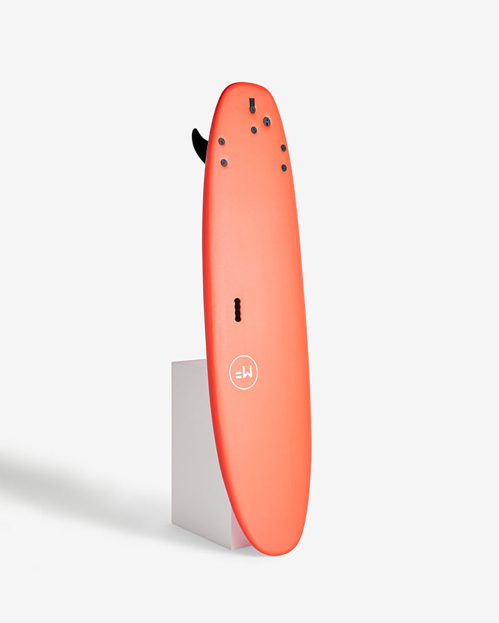 BEASTIE SUPER SOFT - RED/PINK FCSII – MICK FANNING SOFTBOARDS AUS