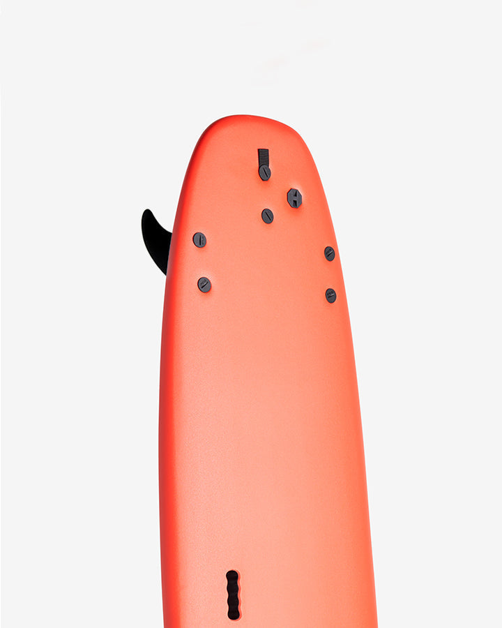 BEASTIE SUPER SOFT - RED/PINK FCSII – MICK FANNING SOFTBOARDS AUS