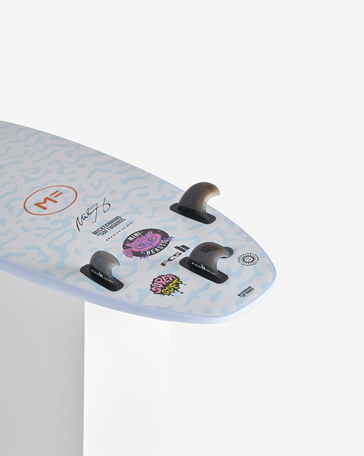 MINI BEASTIE SUPER SOFT- SKY – MICK FANNING SOFTBOARDS AUS