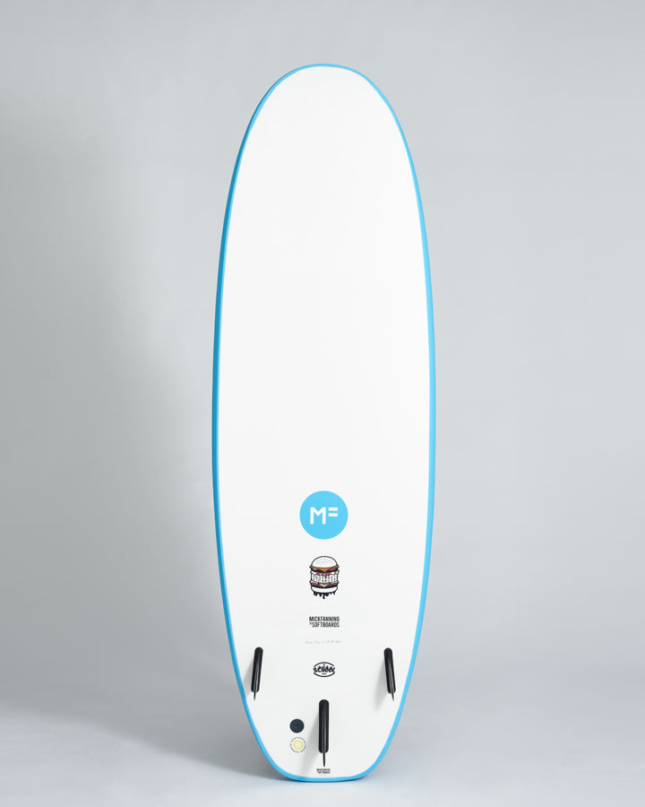 SURF SCHOOL SUPER SOFT XLARGE - AQUA 7'6